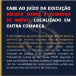 CABE AO JUÍZO DE EXECUÇÃO DECIDIR SOBRE A PENHORA DE IMÓVEL LOCALIZADO EM OUTRA COMARCA