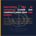 MONTADORA TERÁ DE INDENIZAR CLIENTE QUE COMPROU CARRO ZERO COM DEFEITO.