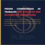 PERDER COMPROMISSO DE TRABALHO POR ATRASO DE VOO DÁ DIREITO A INDENIZAÇÃO.