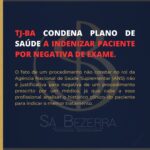 TJ-BA CONDENA PLANO DE SAÚDE A INDENIZAR PACIENTE POR NEGATIVA DE EXAME.